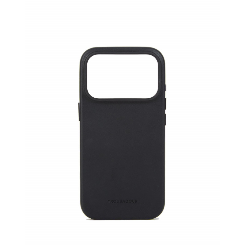 Mujjo Troubadour Leather Case for Apple iPhone 18 Pro / 17 Pro, MagSafe, black