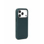 Mujjo Troubadour Leather Case for Apple iPhone 18 Pro / 17 Pro, MagSafe, obsidian green