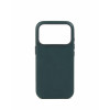Mujjo Troubadour Leather Case for Apple iPhone 18 Pro / 17 Pro, MagSafe, obsidian green