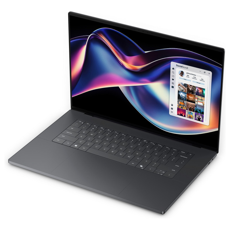 Dell XPS 16 DA16260-945YK 16-inch touch laptop, Intel Core Ultra X9 388H, 32 GB RAM, 1 TB SSD, Windows 11 Home, Graphite