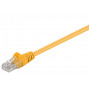 Microconnect B-UTP5075Y Cat5e U/UTP patch cable, 7.5 m, RJ-45, yellow, PVC