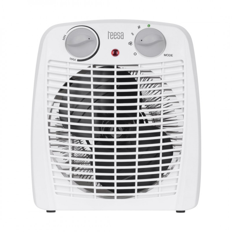 Teesa TSA8059 fan heater, 0.8/1.2/2 kW, white