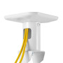 Maclean MC-208 W ceiling mount for projectors, steel, 180–310 mm, up to 15 kg, white