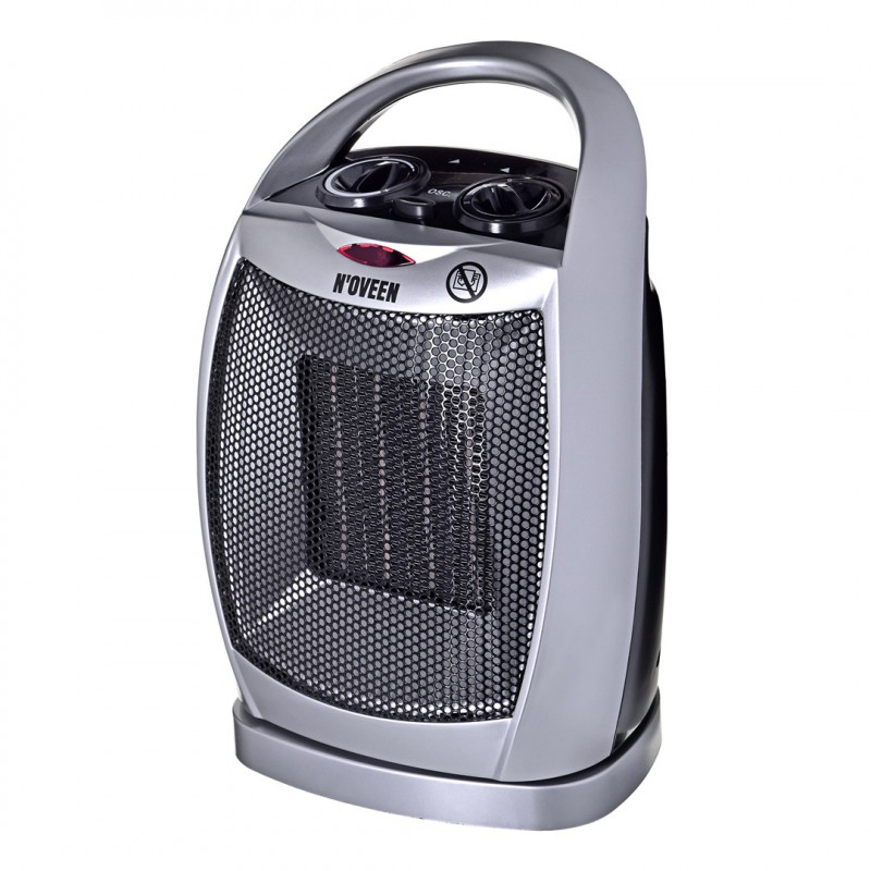 Noveen PTC09 ceramic fan heater, 1500 W, grey
