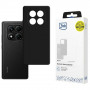 3MK Matt Case for Xiaomi Redmi Note 14 Pro 4G, black