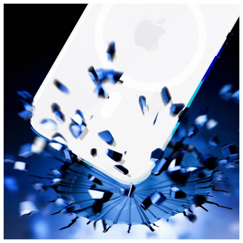 3MK Clear MagCase for Apple iPhone 17e / 16e, transparent, MagSafe compatible
