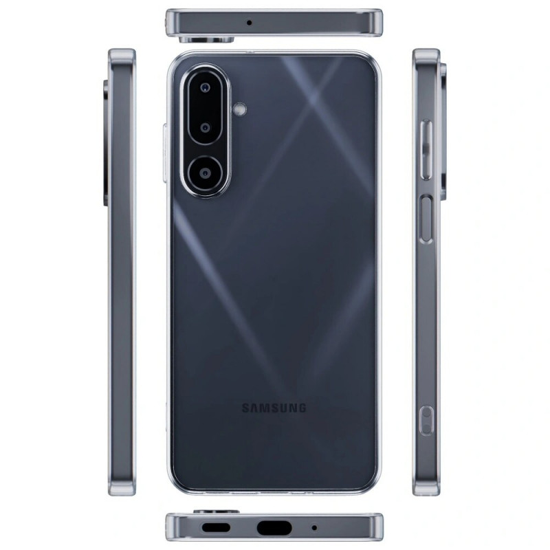 3MK Clear Case for Samsung Galaxy M16 5G, transparent