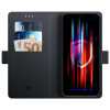 3MK Wallet Case flip phone case for Samsung Galaxy S25 Edge, black
