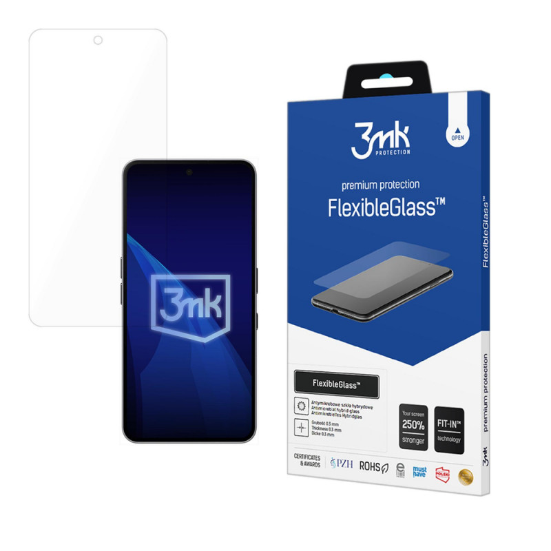 3MK FlexibleGlass hybrid glass for Nothing Phone (3a) / (3a) Pro