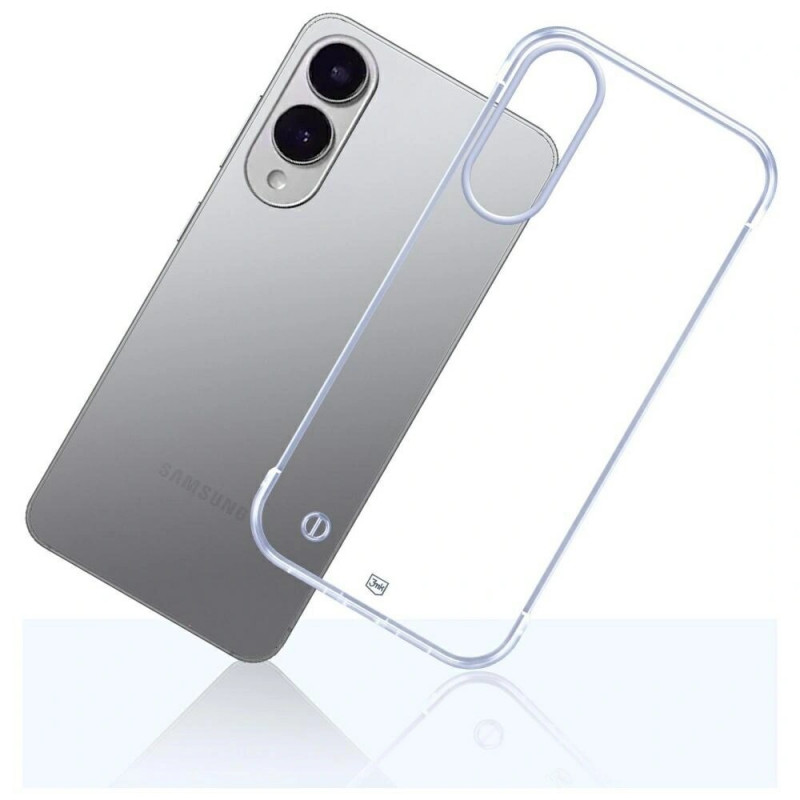 3MK Just20g Clear Case phone case for Samsung Galaxy S25 Edge, transparent