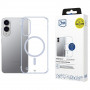 3MK Just20g MagCase phone case for Samsung Galaxy S25 Edge, transparent