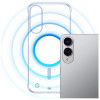3MK Just20g MagCase phone case for Samsung Galaxy S25 Edge, transparent