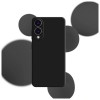 3MK Silicone Case for Samsung Galaxy S25 Edge, black