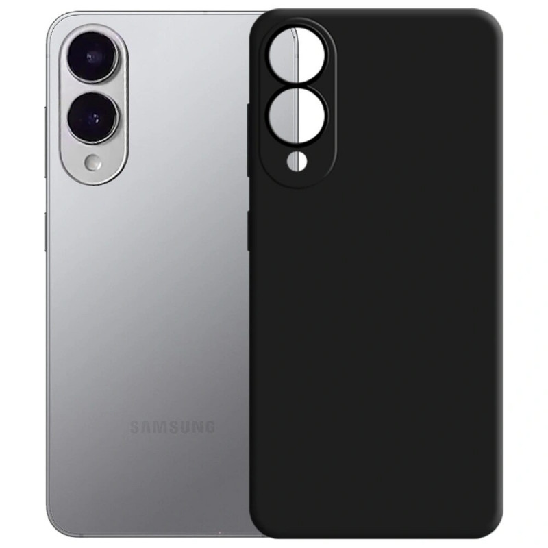 3MK Silicone Case for Samsung Galaxy S25 Edge, black