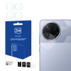 3MK Lens Protection hybrid camera lens glass for Xiaomi POCO F7 Pro (4 pcs)