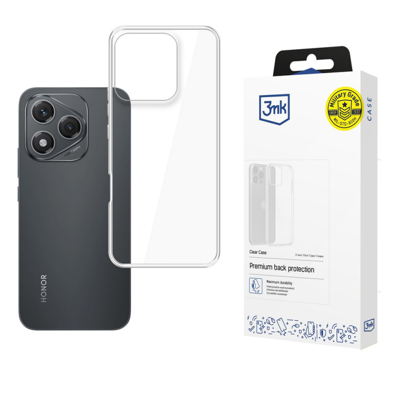 3MK Clear Case for Honor 400 Lite, transparent