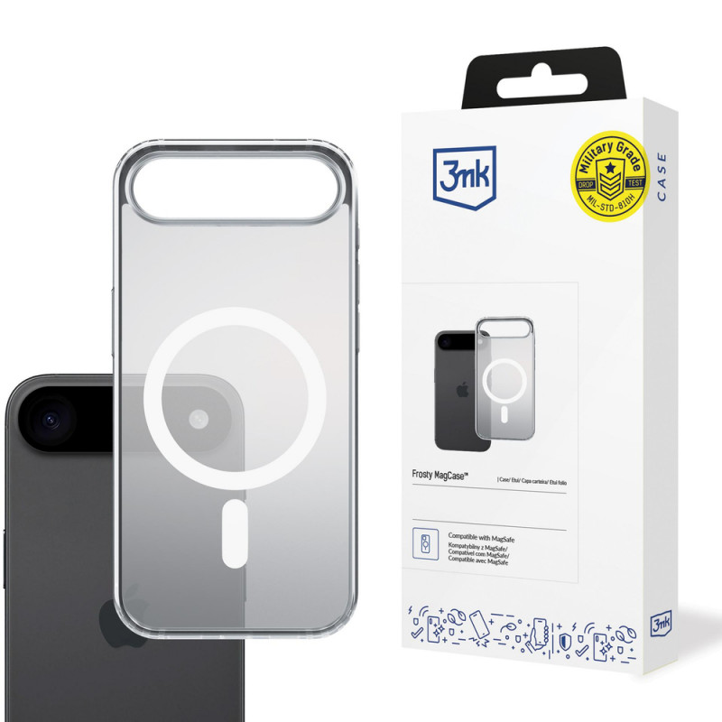 3MK Frosty MagCase case for Apple iPhone Air, white