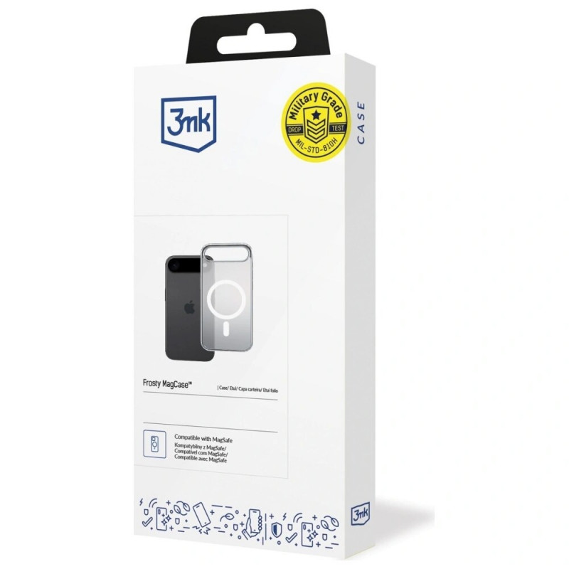 3MK Frosty MagCase case for Apple iPhone Air, white