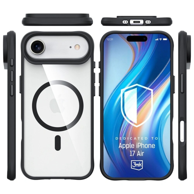 3mk Satin Armor MagCase case for Apple iPhone Air, white