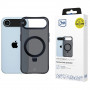 3mk Smoke Case Mag&Stand case for Apple iPhone Air, black