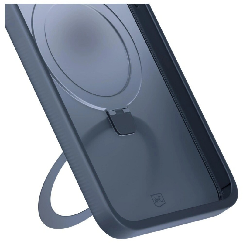 3mk Smoke Case Mag&Stand case for Apple iPhone Air, black