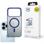 3mk Frosty MagCase case for Apple iPhone 17 Pro Max, blue