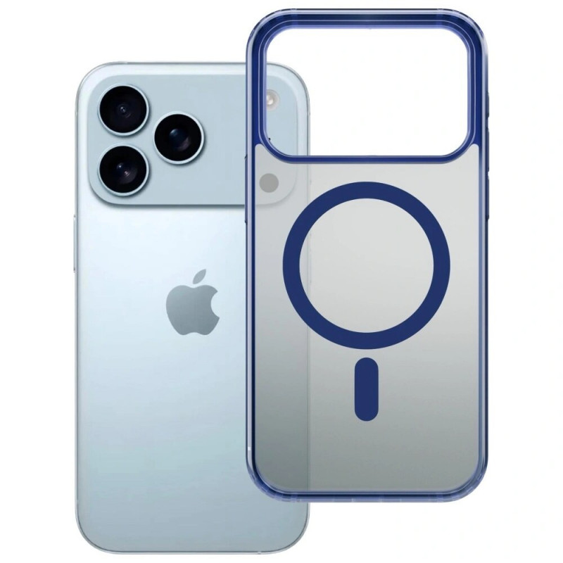 3mk Frosty MagCase case for Apple iPhone 17 Pro Max, blue
