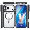 3mk Satin Armor MagCase case for Apple iPhone 17 Pro Max, transparent black