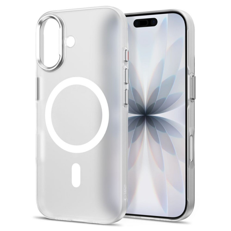 Tech-Protect MagZero MagSafe Case for Apple iPhone 17, Matte White