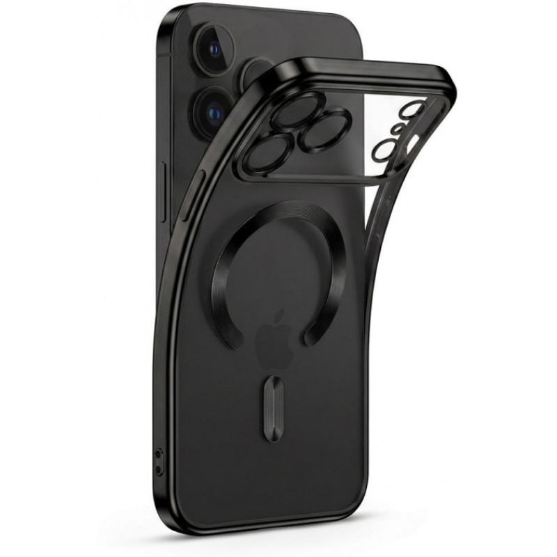 Tech-Protect MagFlex MagSafe Case for Apple iPhone 17 Pro / 18 Pro, Shiny Black