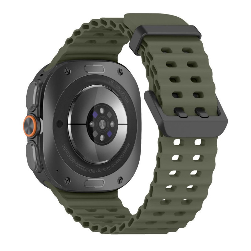Tech-Protect Iconband Pro watch strap for Samsung Galaxy Watch Ultra 1 / 2 (2024-2026), 47 mm, military green