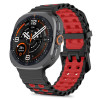 Tech-Protect Iconband Pro watch strap for Samsung Galaxy Watch Ultra 1 / 2 (2024-2026), 47 mm, black and red
