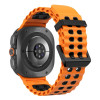 Tech-Protect Iconband Pro watch strap for Samsung Galaxy Watch Ultra 1 / 2 (2024-2026), 47 mm, orange and black