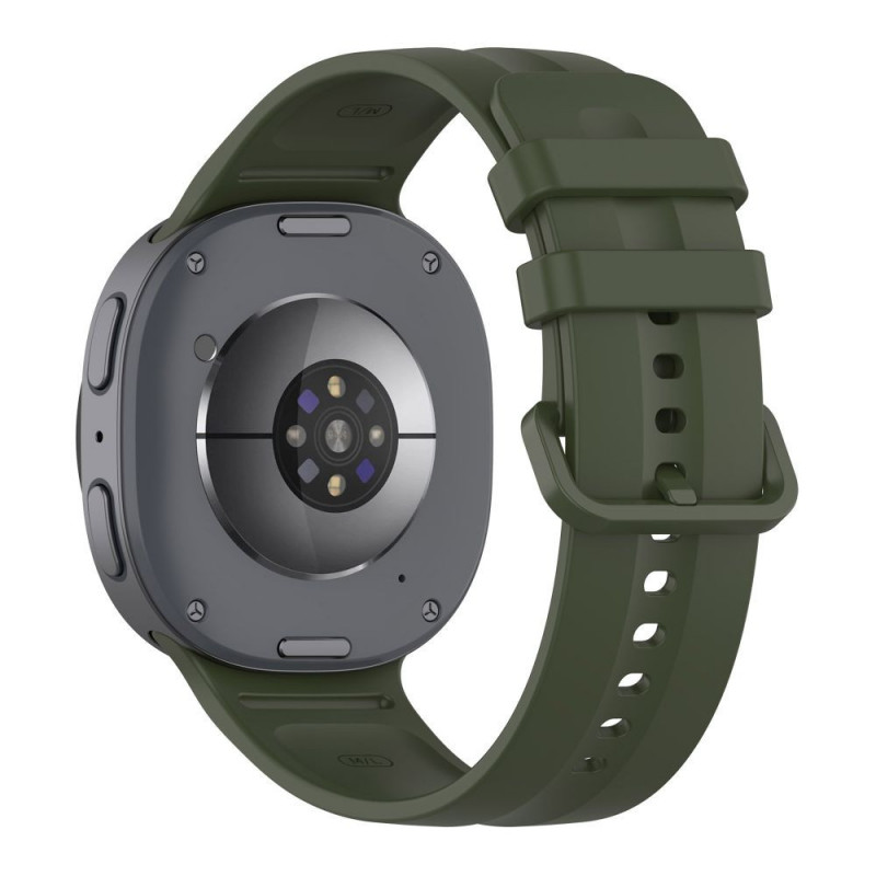 Tech-Protect Silicone Evo watch strap for Samsung Galaxy Watch 8 / 9 / Classic (40 / 44 / 46 mm), military green