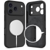 Tech-Protect Silicone MagSafe case for Apple iPhone 17 Pro Max, black