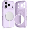 Tech-Protect Silicone MagSafe case for Apple iPhone 17 Pro, mauve, THP4521