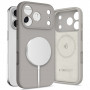 Tech-Protect Silicone MagSafe case for Apple iPhone 17 Pro, stone grey