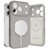 Tech-Protect Silicone MagSafe case for Apple iPhone 17 Pro, stone grey