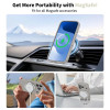 Tech-Protect Silicone MagSafe case for Apple iPhone 17 Pro, stone grey