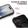 Tech-Protect MagHybrid MagSafe case for Apple iPhone 17, black/red