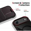 Tech-Protect MagHybrid MagSafe case for Apple iPhone Air, black/red