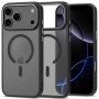 Tech-Protect MagEdge MagSafe case for Apple iPhone 17 Pro Max, matte black/dark metal grey