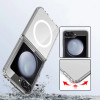 Tech-Protect Flexair Hybrid MagSafe case for Samsung Galaxy Z Flip 6 / 7 FE, transparent