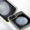 Tech-Protect Flexair Hybrid MagSafe case for Samsung Galaxy Z Flip 6 / 7 FE, transparent