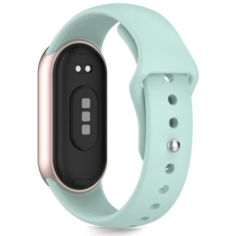 Tech-Protect Iconband Pure strap for Xiaomi Smart Band 8 / 9 / 10 / NFC, soft mint