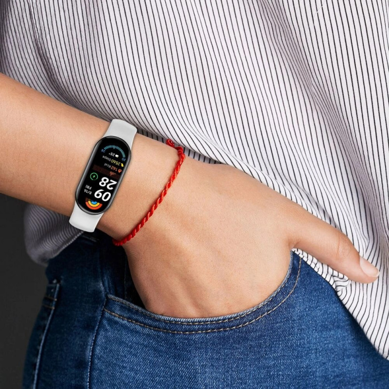 Tech-Protect Iconband Pure strap for Xiaomi Smart Band 8 / 9 / 10 / NFC, soft mint