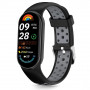 Tech-Protect IconBand Air strap for Xiaomi Smart Band 8 / 9 / 10 / NFC, black/grey