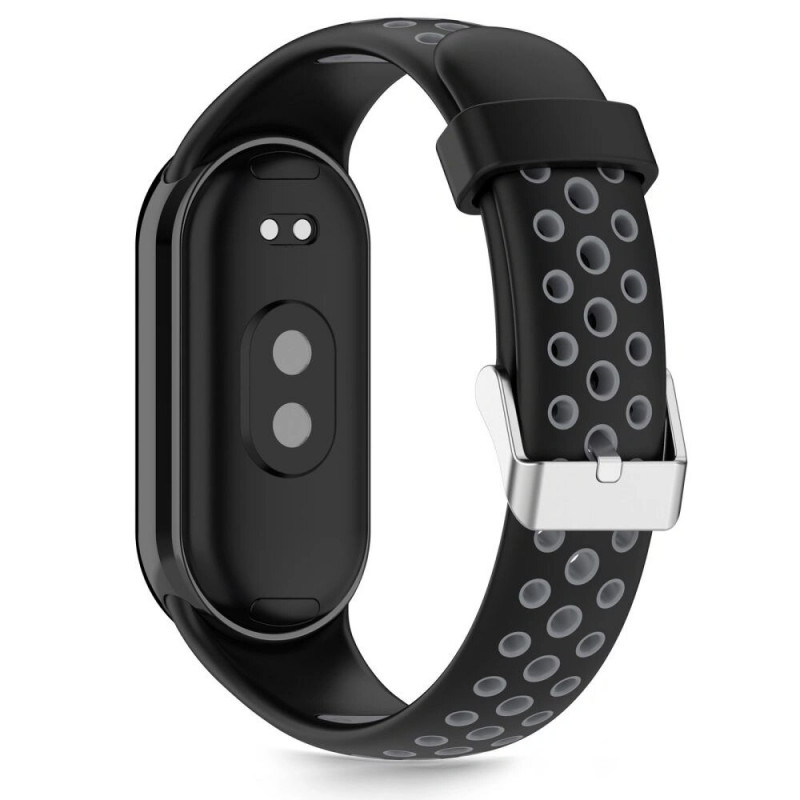 Tech-Protect IconBand Air strap for Xiaomi Smart Band 8 / 9 / 10 / NFC, black/grey