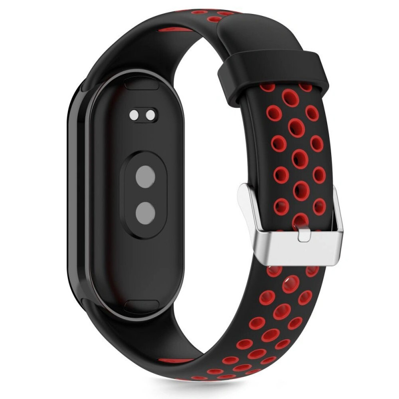 Tech-Protect IconBand Air strap for Xiaomi Smart Band 8 / 9 / 10 / NFC, black/red