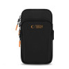 Tech-Protect M7 Universal Sport Armband case, black/orange